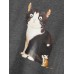 Women Cute Cat Graphics Round Neck Casual Raglan Sleeve Sweatshirts