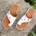 Women Casual Comfy Summer Vacation Printed Thumb Slippers