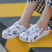 Women Casual Soft Comfy Garden Shoes Funny Exquisite Life Cartoon Print Closed Toe Slippers