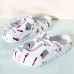 Women Casual Soft Comfy Garden Shoes Funny Exquisite Life Cartoon Print Closed Toe Slippers