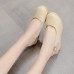 Women Casual linen Fabric Espadrilles Wedges Shoes