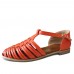 Plus Size Women Casual Halcyon Beach Vacation Flats Comfy T  Strap Slide Sandals