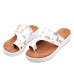 Women Casual Comfy Summer Vacation Printed Thumb Slippers